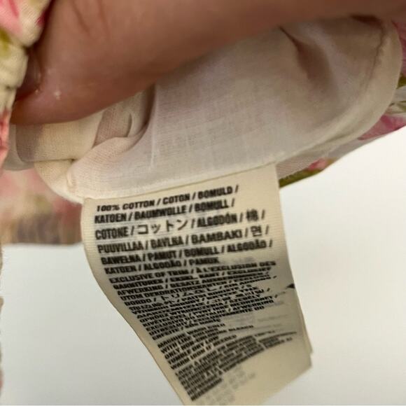 Abercrombie & Fitch Floral Lace Tank Top Y2K Ruffles Women's Medium Vintage - Picture 7 of 9